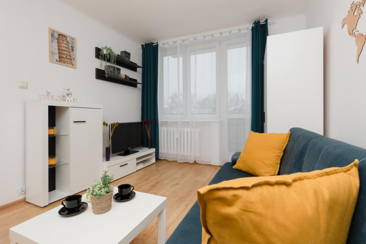 Ferienwohnung Warsaw Airport Studio Astronautow With Balcony By Renters Exterior foto